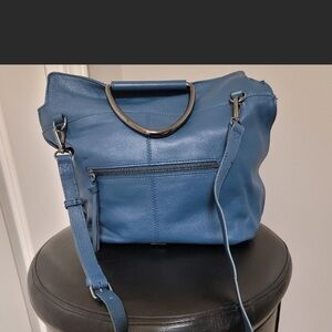 Like new blue crossbody Kooba bag